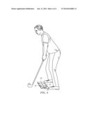 A-LIGNSIE GOLF TRAINING AID diagram and image