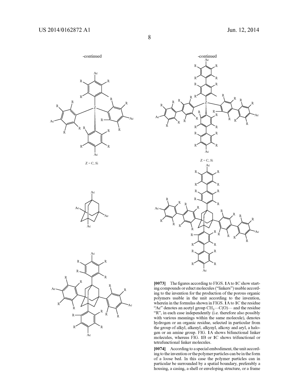 Unit Comprising Porous Organic Polymers and Use Thereof l - diagram, schematic, and image 18