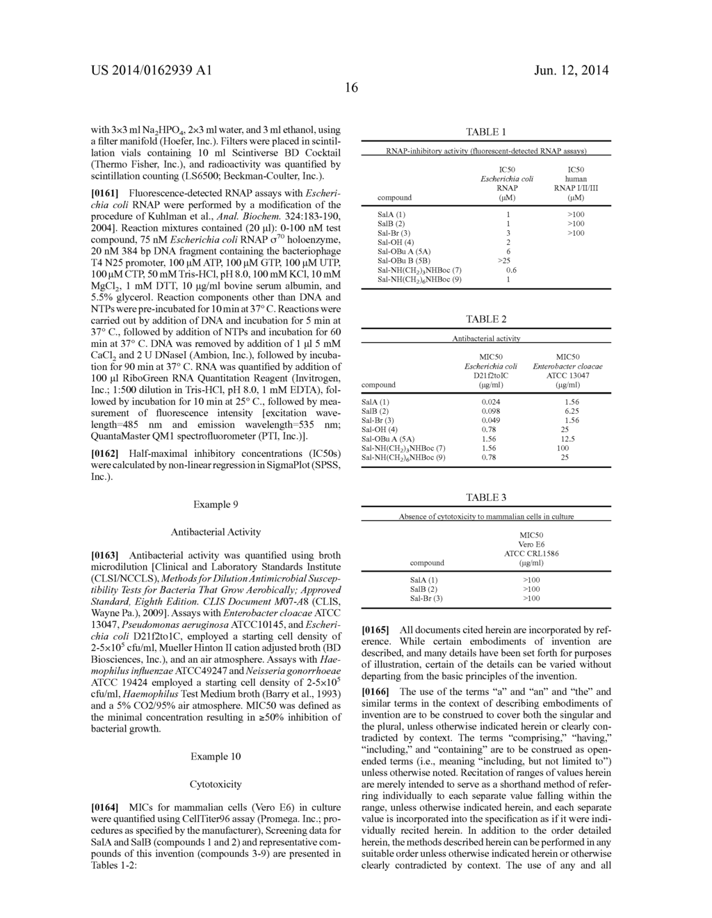 ANTIBACTERIAL AGENTS: SALINAMIDE DERIVATIVES - diagram, schematic, and image 21