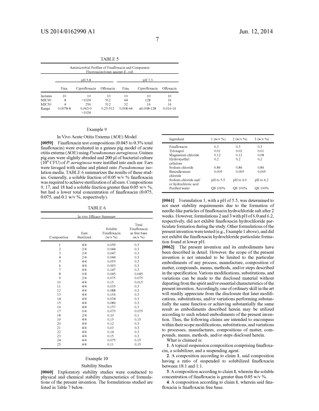 FINAFLOXACIN SUSPENSION COMPOSITIONS - diagram, schematic, and image 10