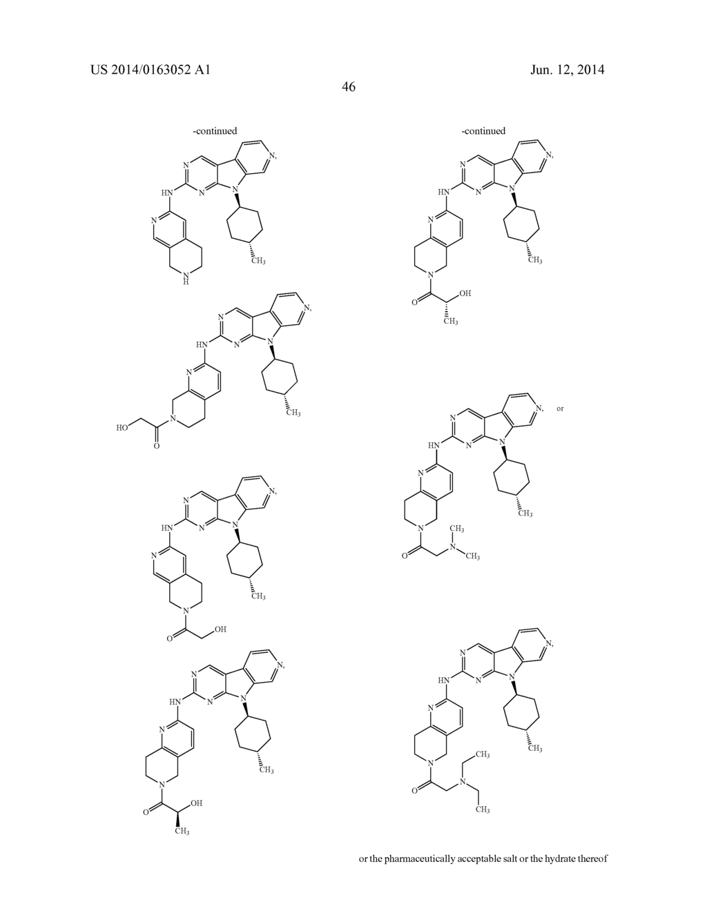 FUSED TRICYCLIC DUAL INHIBITORS OF CDK 4/6 AND FLT3 - diagram, schematic, and image 50