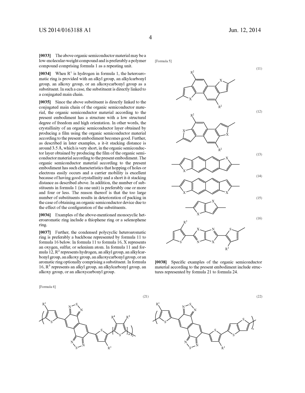 ORGANIC SEMICONDUCTOR MATERIAL - diagram, schematic, and image 14