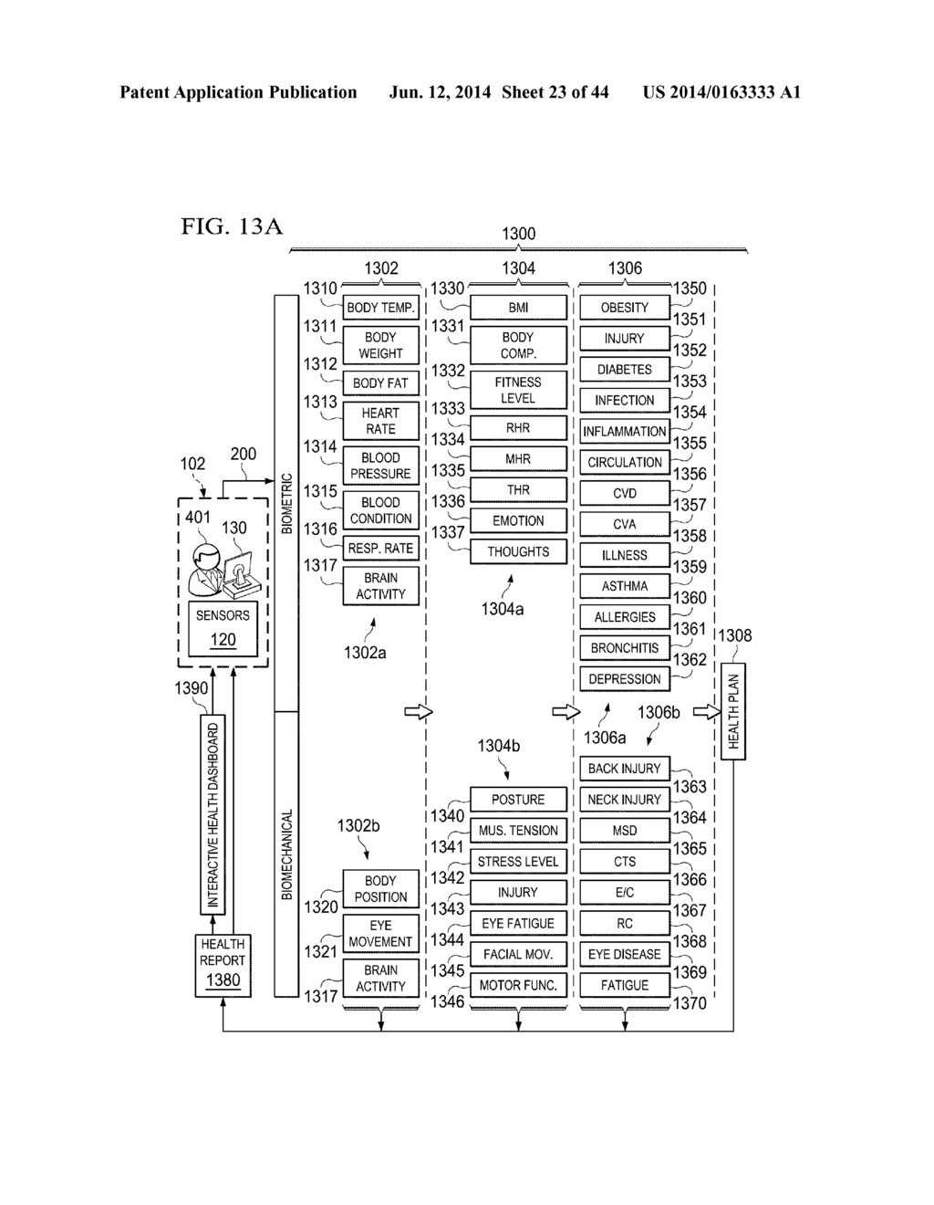 FLOOR MAT SYSTEM AND ASSOCIATED, COMPUTER MEDIUM AND COMPUTER-IMPLEMENTED     METHODS FOR MONITORING AND IMPROVING HEALTH AND PRODUCTIVITY OF EMPLOYEES - diagram, schematic, and image 24