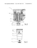 MECHANIZED SURGICAL EQUIPMENT COMPRISING AN INSTRUMENT AND AN INSTRUMENT     HOLDER, CORRESPONDING PACKAGING AND INSTRUMENT HOLDER diagram and image