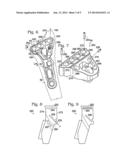 TARGETING GUIDE WITH A RADIOPAQUE MARKER TO FACILITATE POSITIONING A BONE     PLATE ON BONE diagram and image