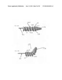 Bone Screw with Deflectable Portion diagram and image