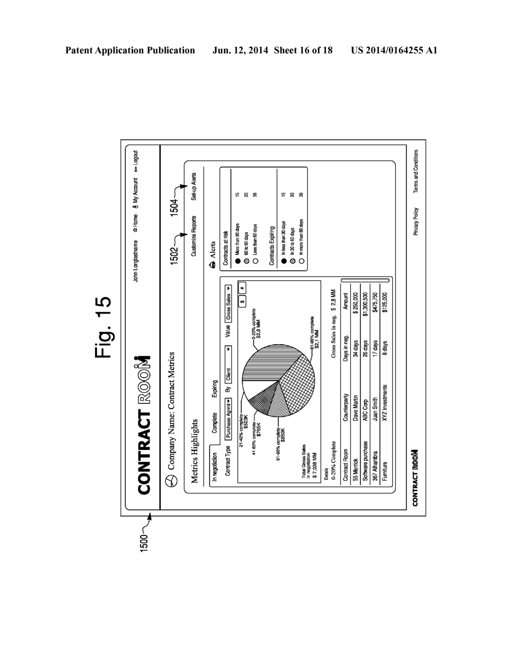 SYSTEM AND METHOD FOR DYNAMIC TRANSACTION MANAGEMENT AND COLLABORATIVE     AUTHORING OF A NEGOTIABLE DOCUMENT - diagram, schematic, and image 17