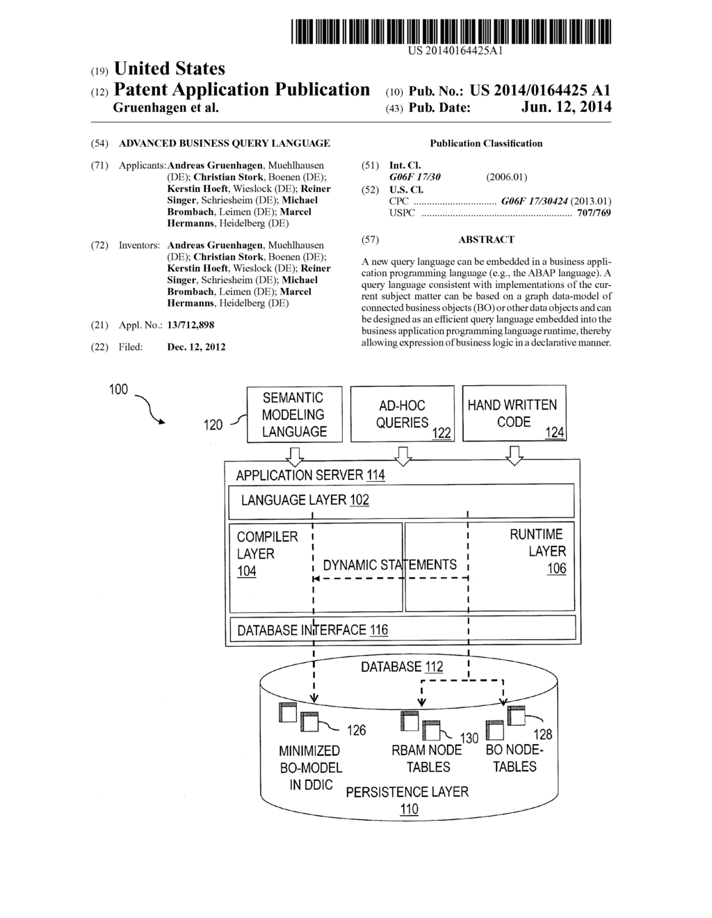 ADVANCED BUSINESS QUERY LANGUAGE - diagram, schematic, and image 01