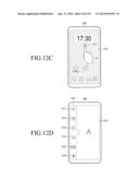 DISPLAY DEVICE FOR EXECUTING A PLURALITY OF APPLICATIONS AND METHOD FOR     CONTROLLING THE SAME diagram and image