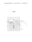 CONTENTS-CONTROL METHOD AND DISPLAY APPARATUS FOR PERFORMING THE SAME diagram and image