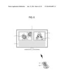 CONTENTS-CONTROL METHOD AND DISPLAY APPARATUS FOR PERFORMING THE SAME diagram and image