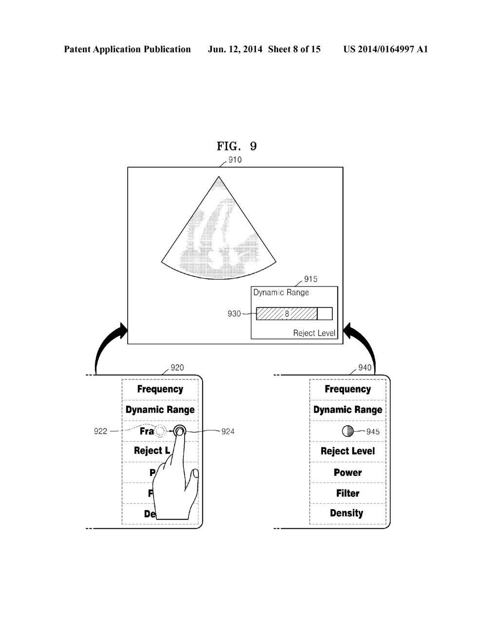 ULTRASOUND APPARATUS AND METHOD OF INPUTTING INFORMATION INTO THE SAME - diagram, schematic, and image 09