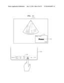 ULTRASOUND APPARATUS AND METHOD OF INPUTTING INFORMATION INTO THE SAME diagram and image