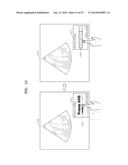 ULTRASOUND APPARATUS AND METHOD OF INPUTTING INFORMATION INTO THE SAME diagram and image