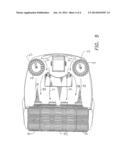 POOL CLEANING VEHICLE WITH ROTATING AND STATIONARY SCRUBBING ELEMENTS diagram and image