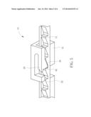 REVERSIBLE CABLE TIE diagram and image