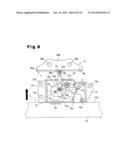 VEHICLE BATTERY UNIT INSTALLATION APPARATUS diagram and image