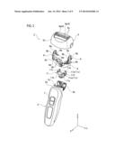 ELECTRIC SHAVER diagram and image