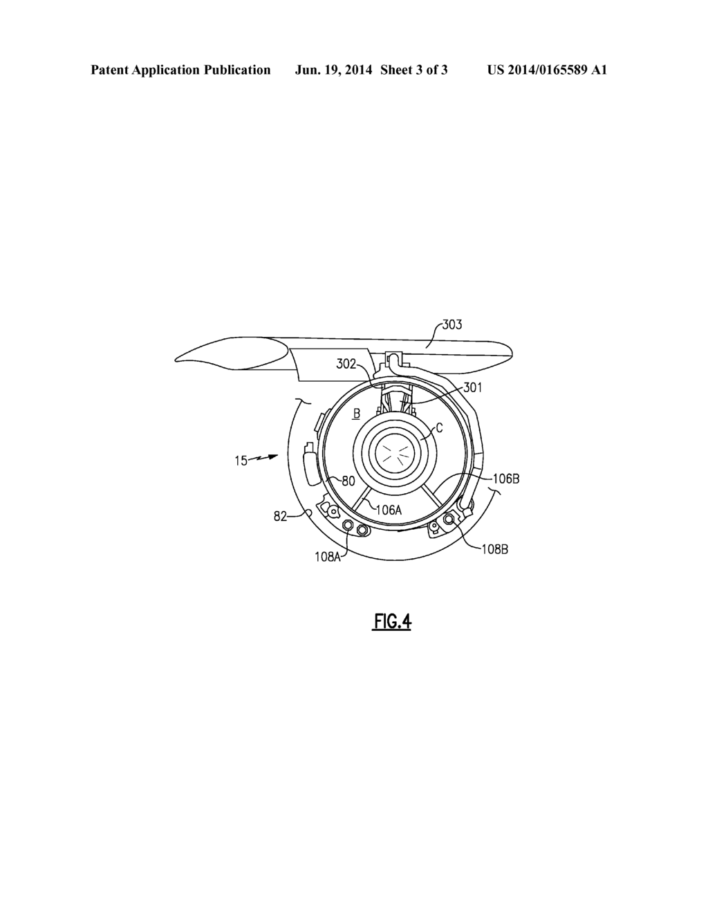 Gas Turbine Engine With Accessory Gear Box - diagram, schematic, and image 04