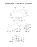 BENDING DEVICE FOR SHAPING GLASS FOR USE IN AIRCRAFT TRANSPARENCIES diagram and image