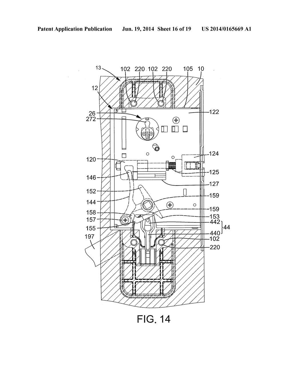 Outer Operational Device for a Door Lock - diagram, schematic, and image 17