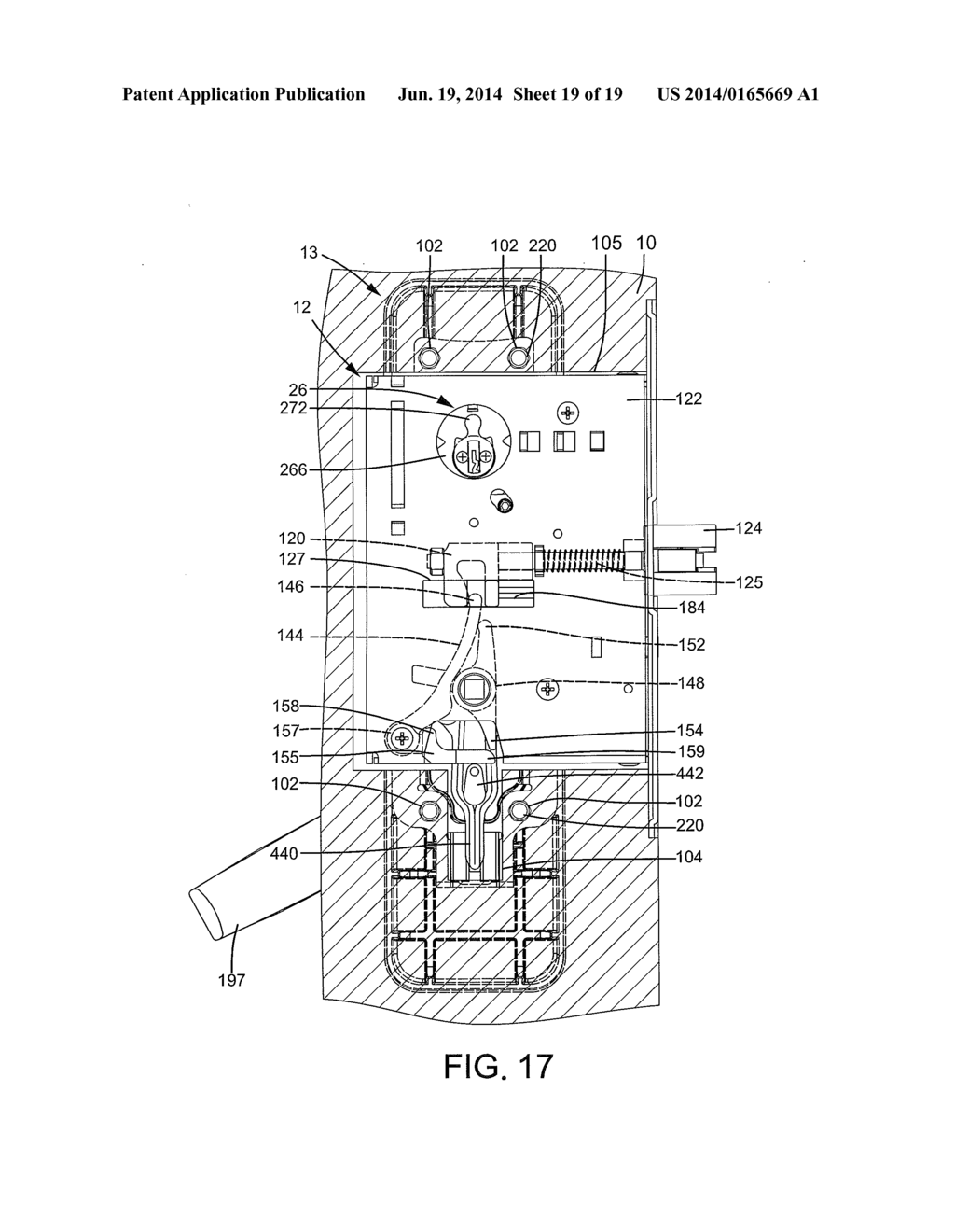 Outer Operational Device for a Door Lock - diagram, schematic, and image 20