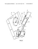 SYSTEM FOR PROTECTION OF INTERIOR OF A DEADBOLT LOCK AND RELATED DOOR     HANDLE diagram and image