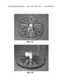 FLUID TRANSPORTATION BY A SAMPLE ON A FINNED SUPPORT STRUCTURE diagram and image