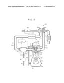 EVAPORATIVE FUEL TREATMENT APPARATUS diagram and image