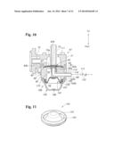 FLUID DISTRIBUTION VALVE, FLUID SUPPLY SYSTEM COMPRISING SAME, AND METHOD     FOR CONTROLLING THE FLUID SUPPLY SYSTEM diagram and image