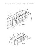 TIRE INCLUDING A TREAD PROVIDED WITH INCISIONS INCLUDING WIDE PORTIONS AND     NARROW PROTIONS diagram and image