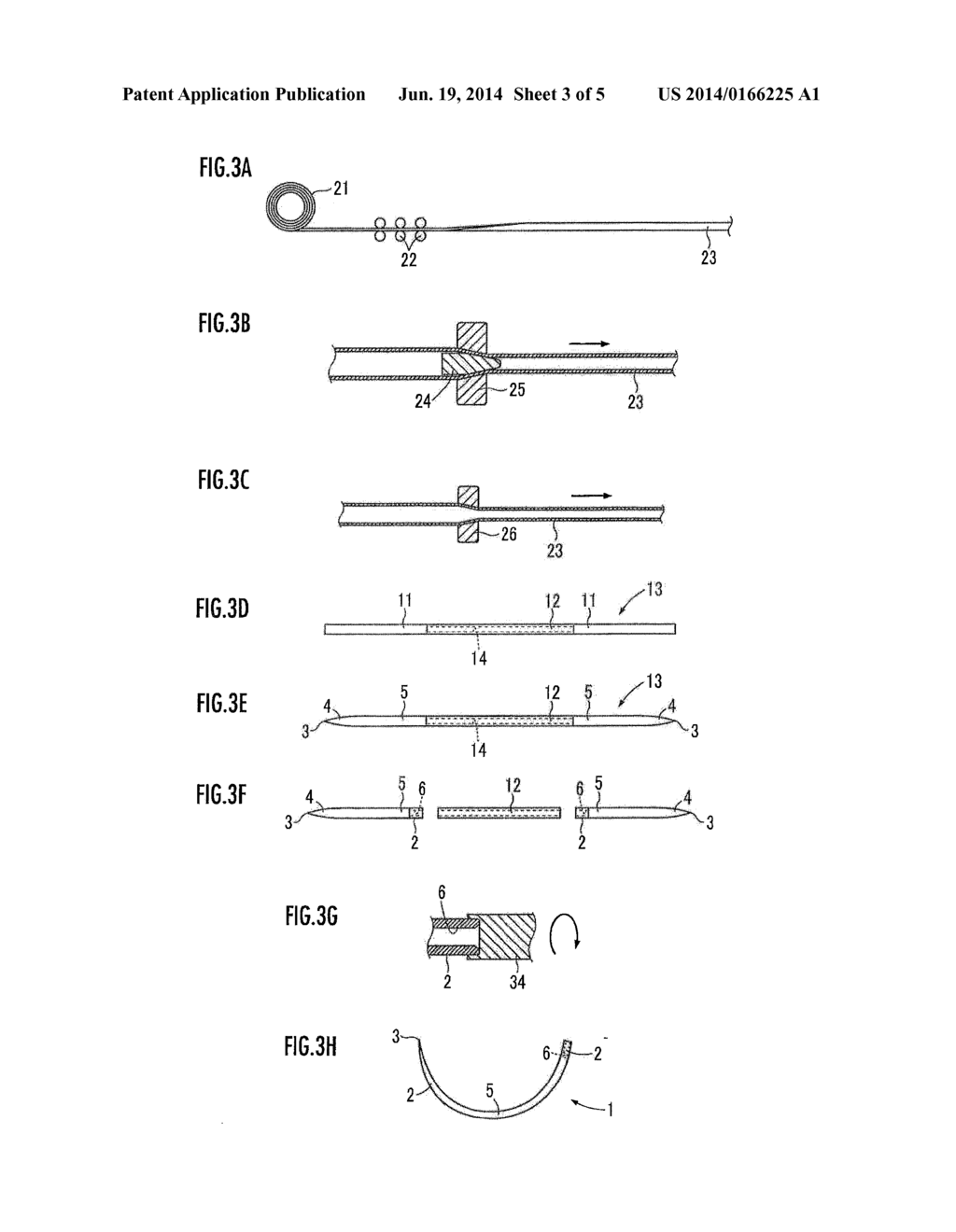 MANUFACTURING METHOD OF AN EYELESS SUTURE NEEDLE - diagram, schematic, and image 04