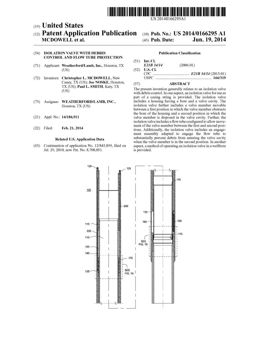 ISOLATION VALVE WITH DEBRIS CONTROL AND FLOW TUBE PROTECTION - diagram, schematic, and image 01