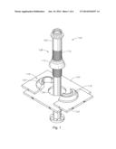 TENSIONER LATCH WITH SLIDING SEGMENTED BASE diagram and image