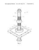 TENSIONER LATCH WITH SLIDING SEGMENTED BASE diagram and image