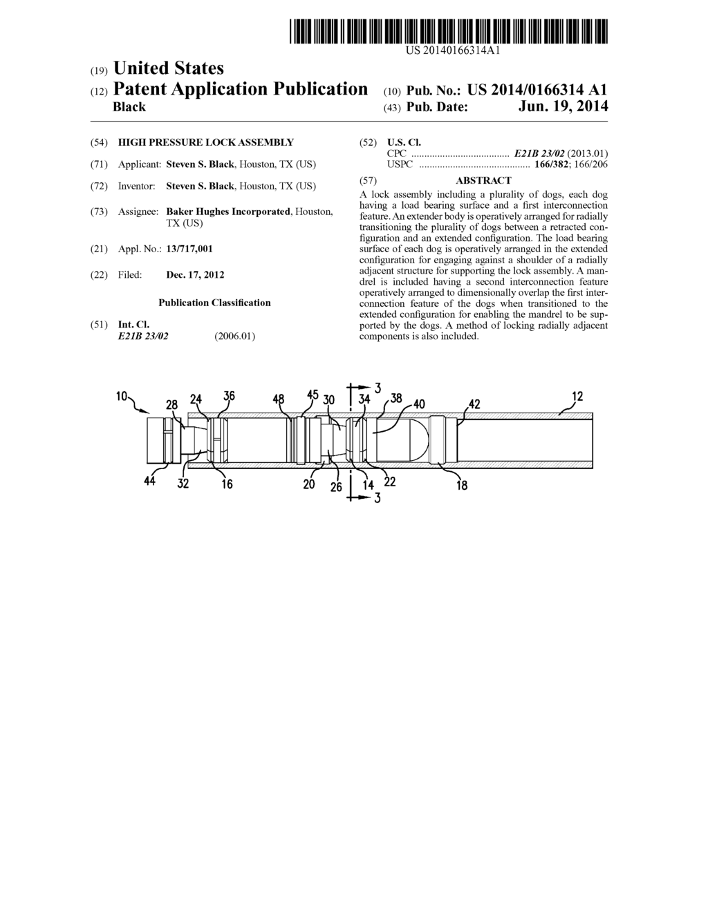 HIGH PRESSURE LOCK ASSEMBLY - diagram, schematic, and image 01