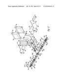 TILLAGE DEVICE FOR AGRICULTURAL MACHINERY OR IMPLEMENTS TO REDUCE     COMPACTION CAUSED BY WHEELS IN A FIELD diagram and image