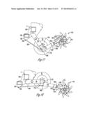 TILLAGE DEVICE FOR AGRICULTURAL MACHINERY OR IMPLEMENTS TO REDUCE     COMPACTION CAUSED BY WHEELS IN A FIELD diagram and image