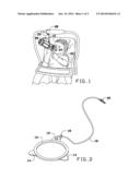 DEVICE FOR SECURING A BABY BOTTLE diagram and image