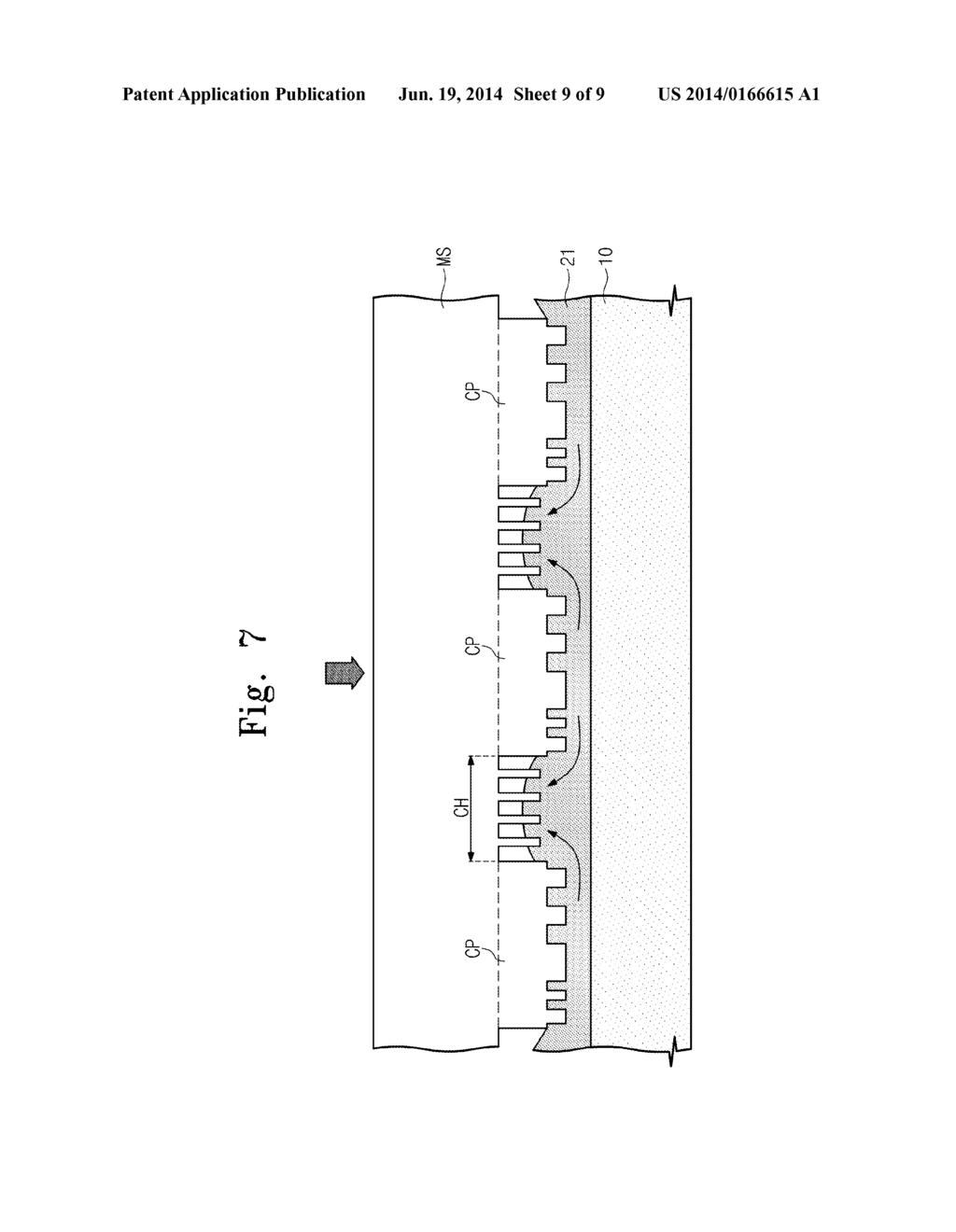 MOLD STRUCTURE AND METHOD OF IMPRINT LITHOGRAPHY USING THE SAME - diagram, schematic, and image 10