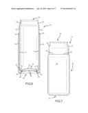 DOUBLE WALLED BEVERAGE CONTAINER AND METHOD OF MAKING SAME diagram and image