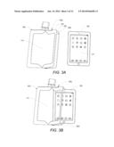 LATCH AND CARRY DETACHABLE MESSENGER BAG AND SHOULDER STRAP ASSEMBLY FOR     PERSONAL ELECTRONIC DEVICES diagram and image