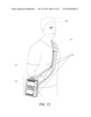 LATCH AND CARRY DETACHABLE MESSENGER BAG AND SHOULDER STRAP ASSEMBLY FOR     PERSONAL ELECTRONIC DEVICES diagram and image