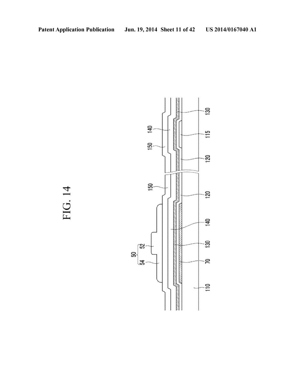 THIN FILM TRANSISTOR, THIN FILM TRANSISTOR ARRAY PANEL INCLUDING THE SAME,     AND METHOD OF MANUFACTURING THE SAME - diagram, schematic, and image 12