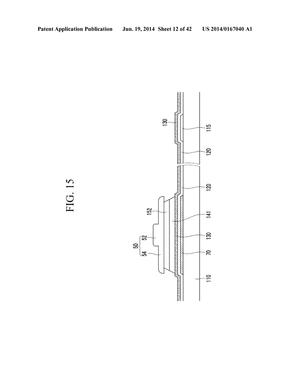 THIN FILM TRANSISTOR, THIN FILM TRANSISTOR ARRAY PANEL INCLUDING THE SAME,     AND METHOD OF MANUFACTURING THE SAME - diagram, schematic, and image 13