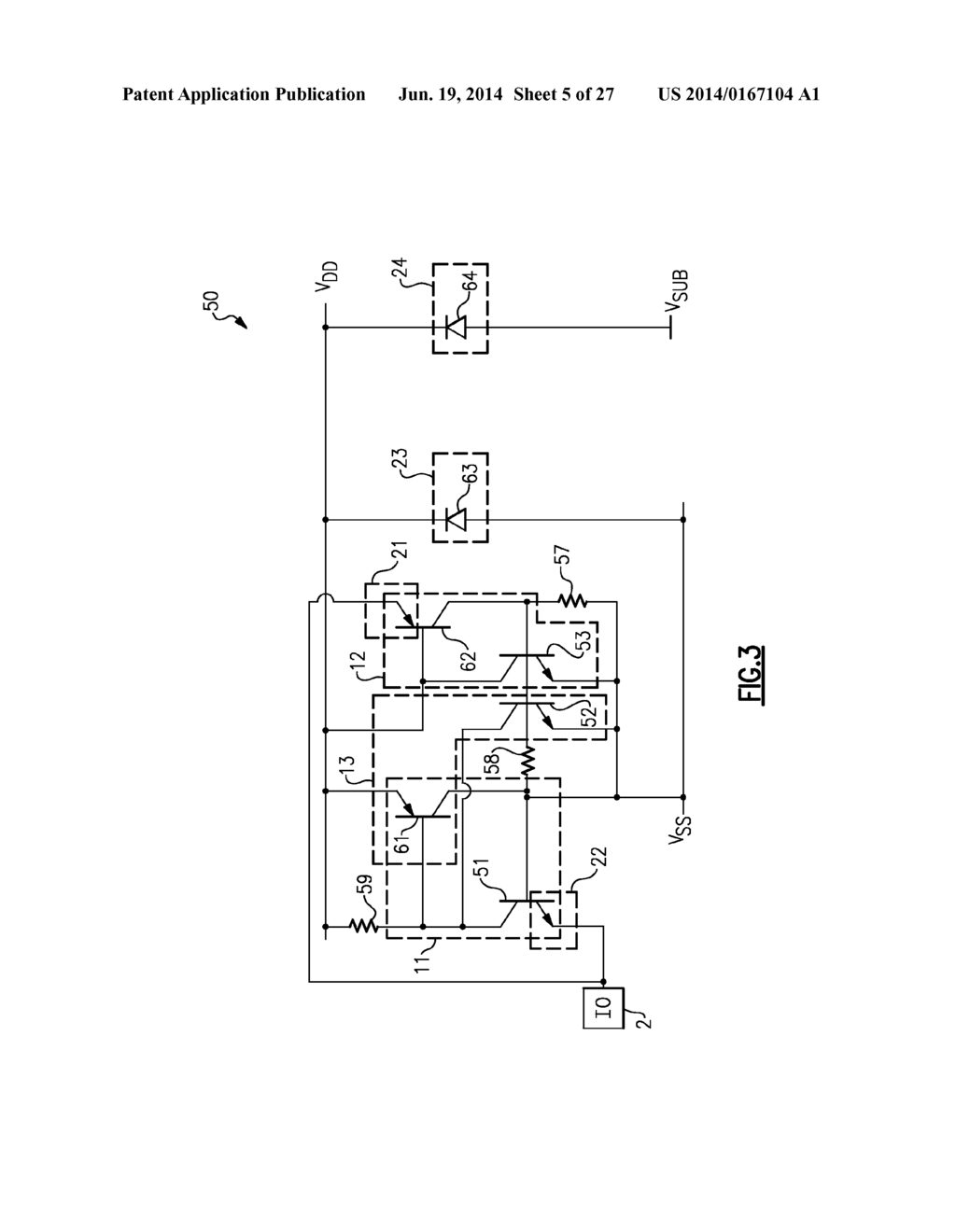 INTERFACE PROTECTION DEVICE WITH INTEGRATED SUPPLY CLAMP AND METHOD OF     FORMING THE SAME - diagram, schematic, and image 06