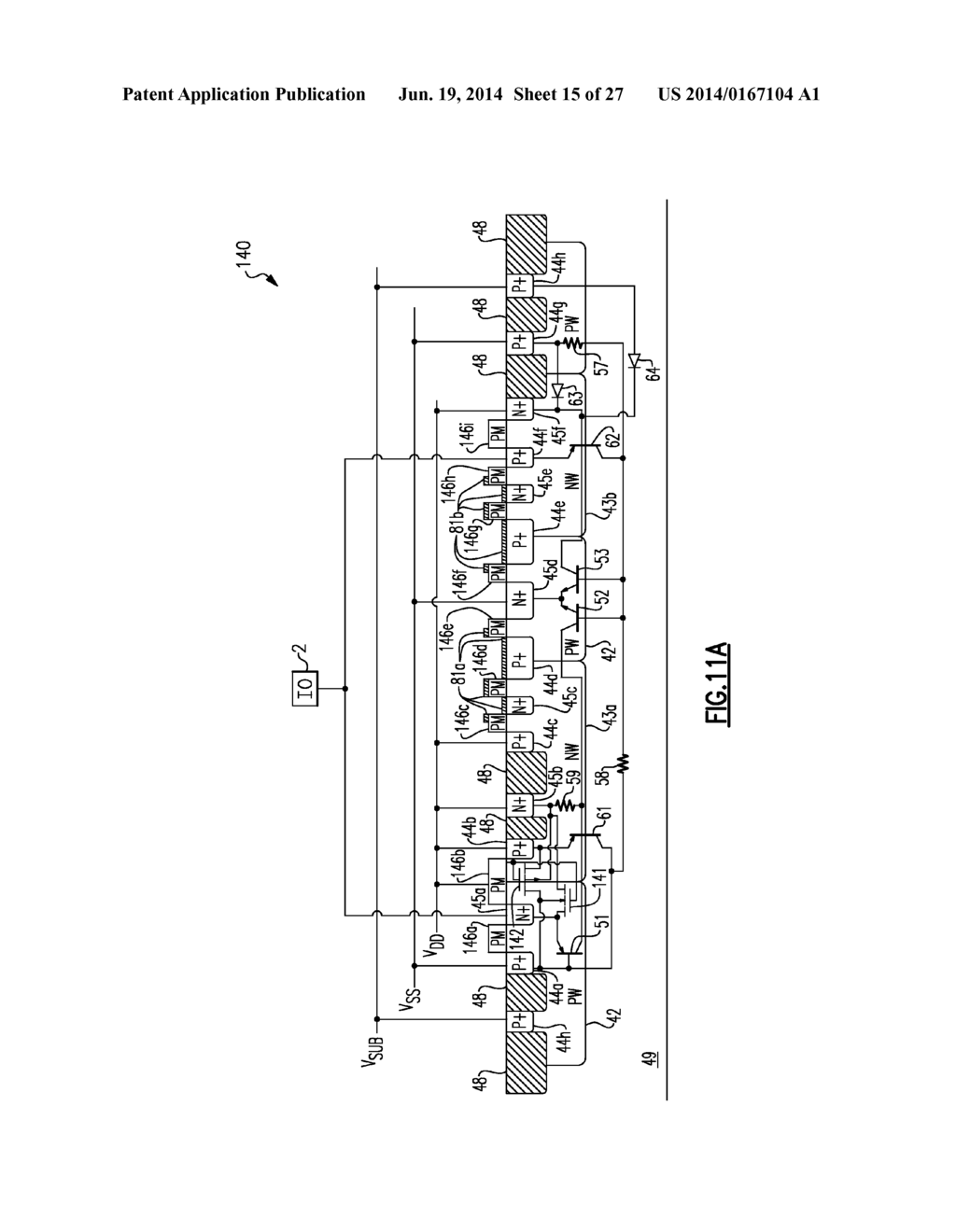 INTERFACE PROTECTION DEVICE WITH INTEGRATED SUPPLY CLAMP AND METHOD OF     FORMING THE SAME - diagram, schematic, and image 16