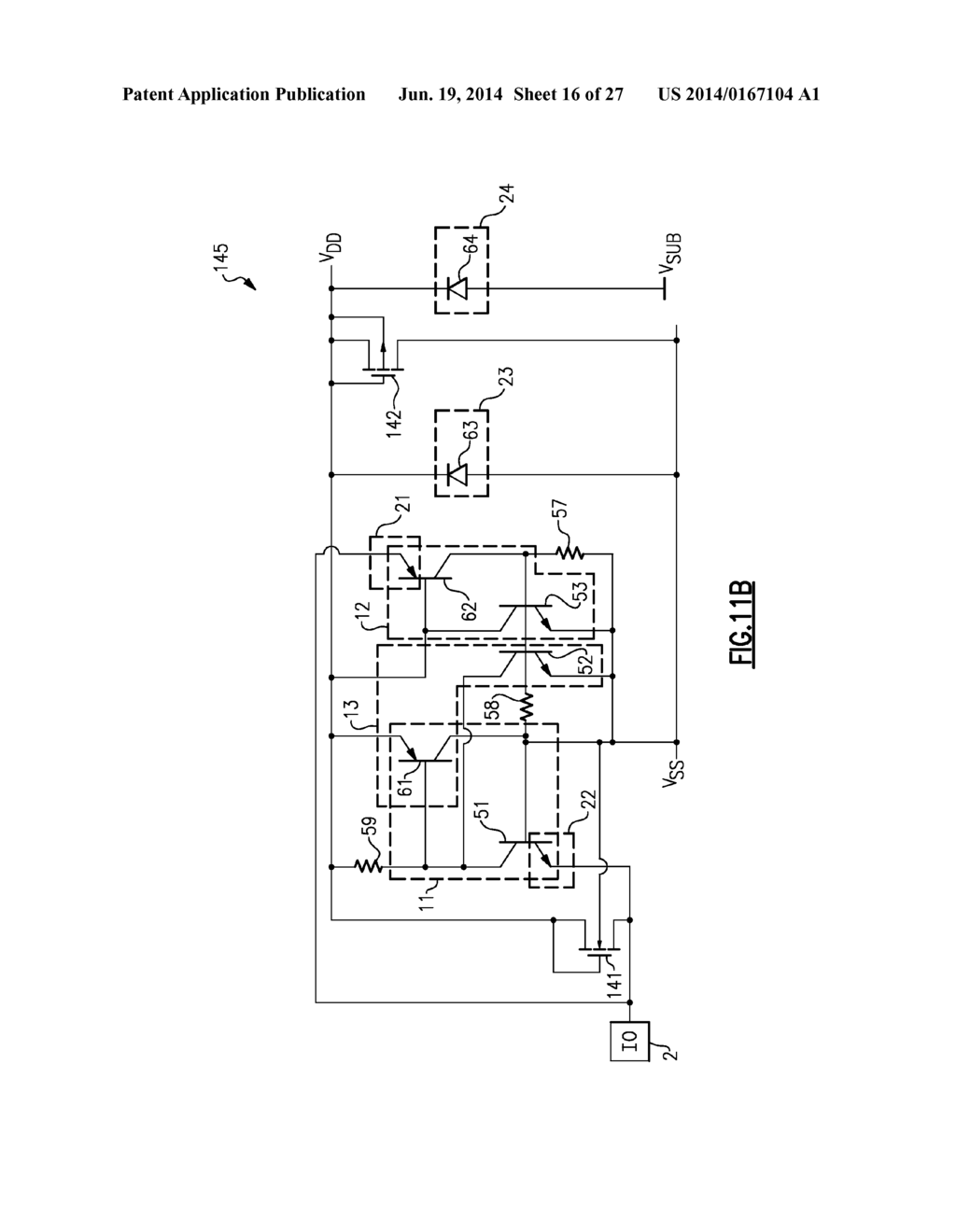 INTERFACE PROTECTION DEVICE WITH INTEGRATED SUPPLY CLAMP AND METHOD OF     FORMING THE SAME - diagram, schematic, and image 17