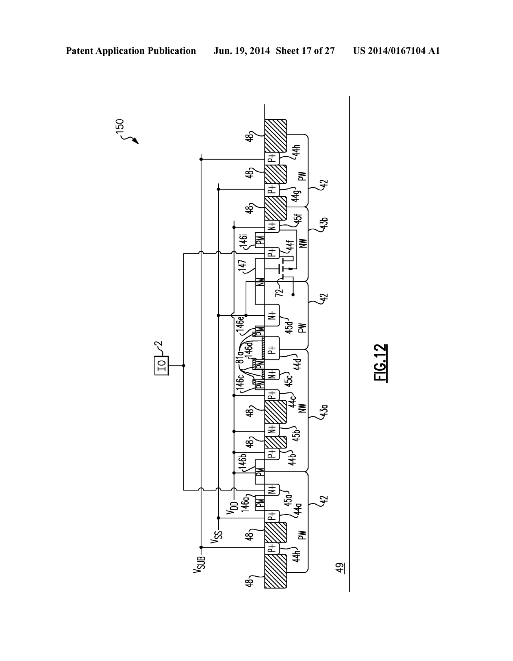 INTERFACE PROTECTION DEVICE WITH INTEGRATED SUPPLY CLAMP AND METHOD OF     FORMING THE SAME - diagram, schematic, and image 18