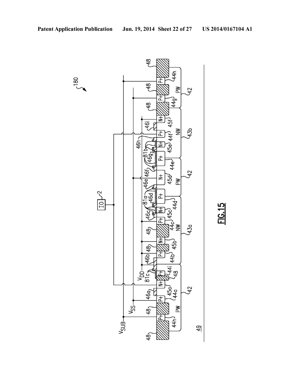INTERFACE PROTECTION DEVICE WITH INTEGRATED SUPPLY CLAMP AND METHOD OF     FORMING THE SAME - diagram, schematic, and image 23